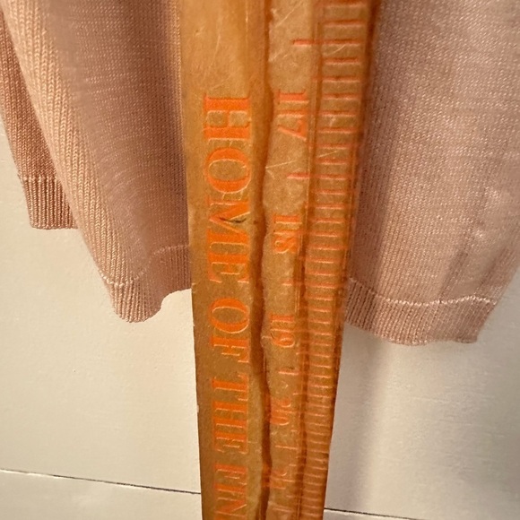 INC Vintage Deadstock Silk beaded floral crop pink woman clueless cardigan NWT M - Picture 10 of 14